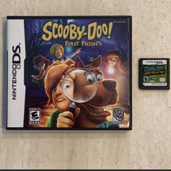 Scooby-Doo First Frights Nintendo DS Game & Who’s Watching Who Nintendo DS Games - Picture 2 of 11